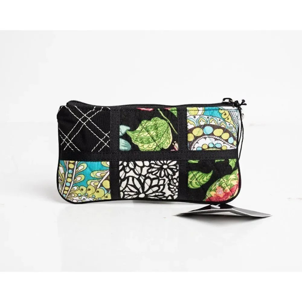 Vera Bradley Womens Clutch Wallet Wristlet Spectator Microfiber Limited Ed NWT